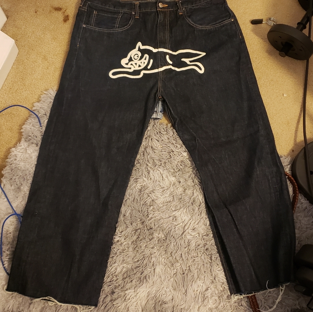 BILLIONAIRE BOYS CLUB Distressed Dog Jeans